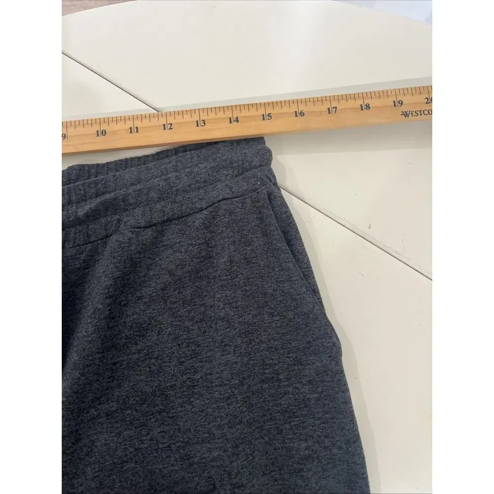 Vuori Womens Size S Gray Performance Jogger Soft Cropped Lounge Heather Pockets
